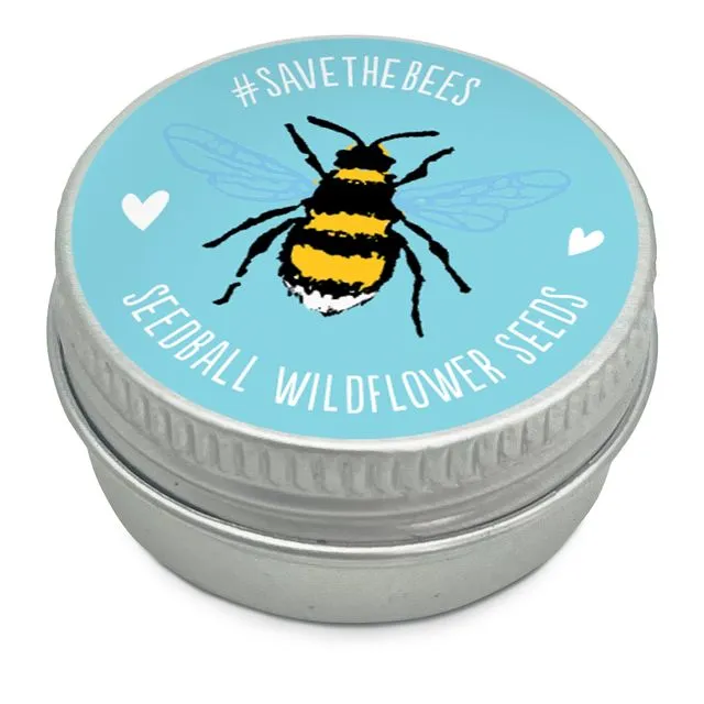 Mini Seedball Tins #Savethebees (cloud)