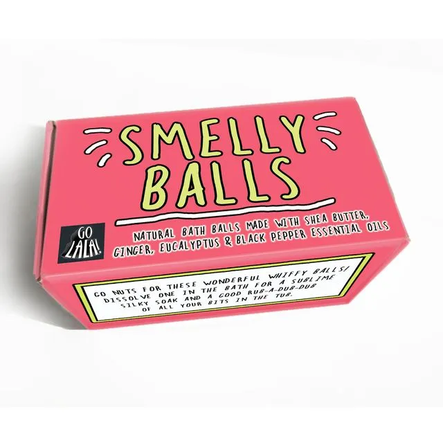 Smelly Balls - Natural Bath Bombs (Pack of 2)