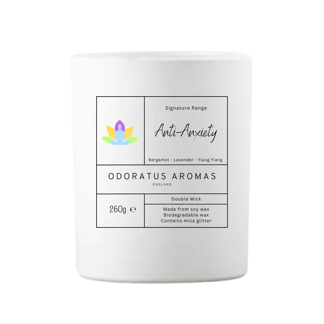Anti-Anxiety Signature Soy Candle | Double Wick 260g