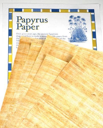 Blank Papyrus Set of 6 - 8" x 10"