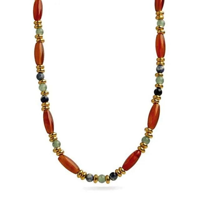 Cleopatra Carnelian Necklace