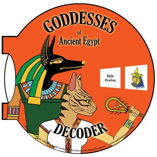 Hieroglyphic Decoder - Gods and Goddesses - 4.5"