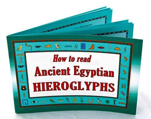 How to Read Hieroglyphics Booklet - 18 pages
