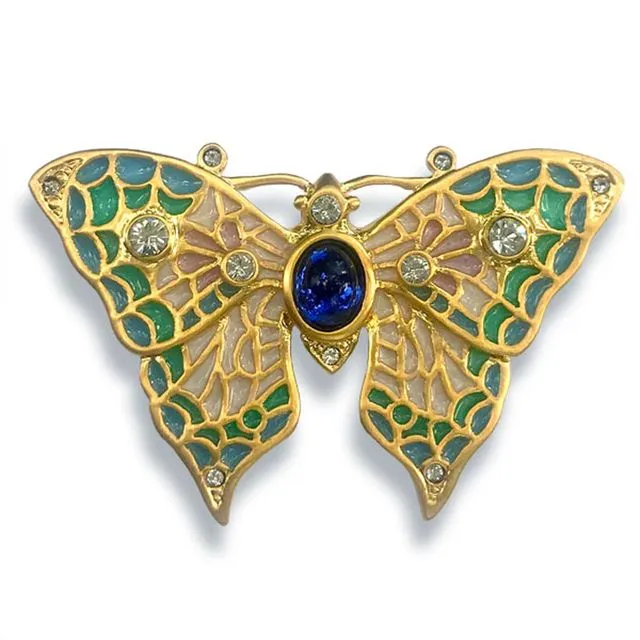 Jeweled Butterfly Pin/Pendant