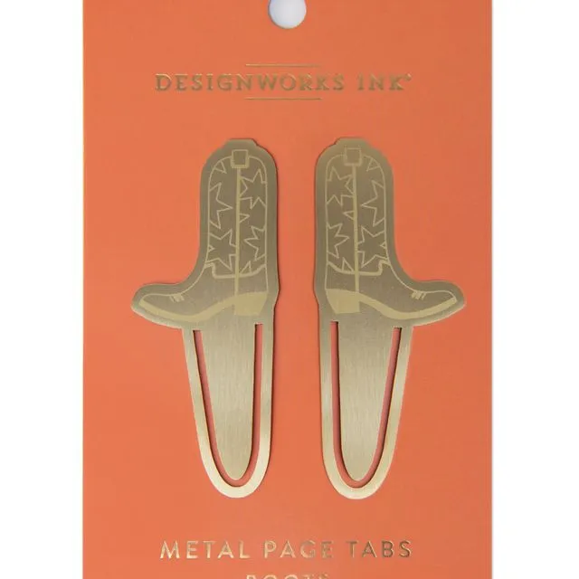 Metal Page Tabs - Boots