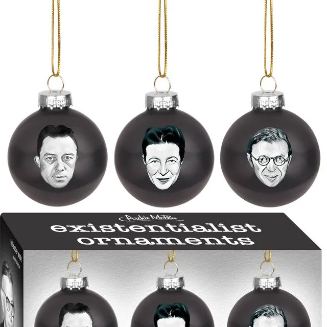 ORNAMENTS - EXISTENTIALIST - SET OF 3