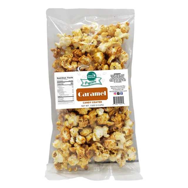 Candy Coated Popcorn - Caramel