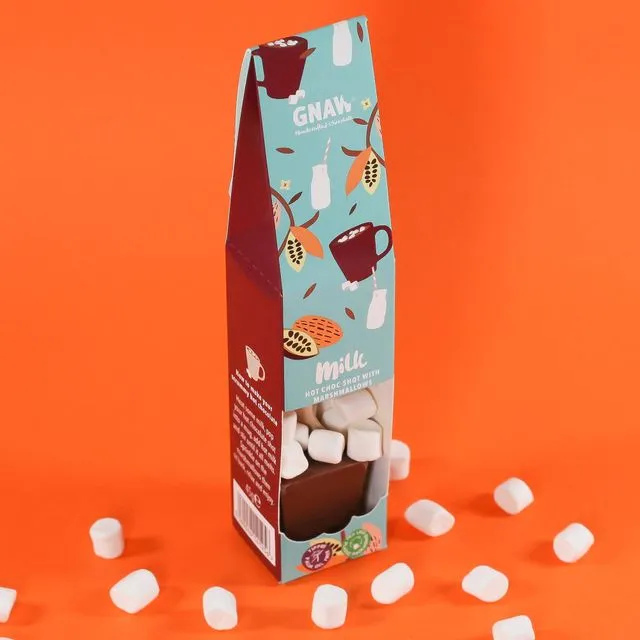 Milk Chocolate Hot Chocolate Stirrer With Marshmallows 🥛