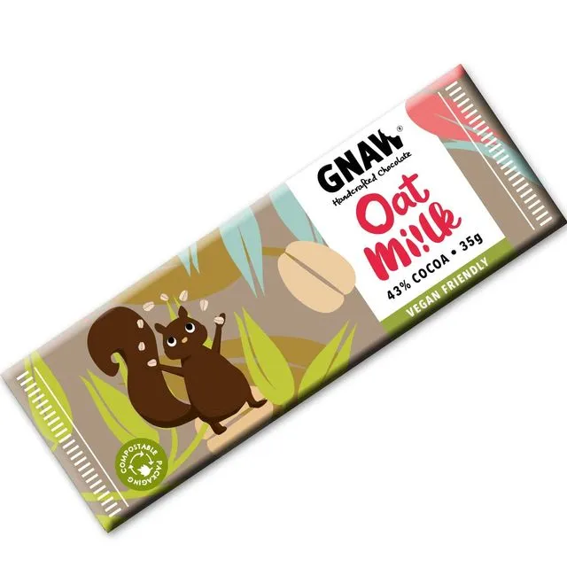 Oat Mi!lk Snack Size Chocolate Bar • 35g Vegan 🌱