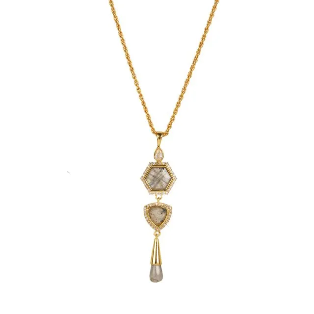 Timeless Radiance With Labradorite Necklace