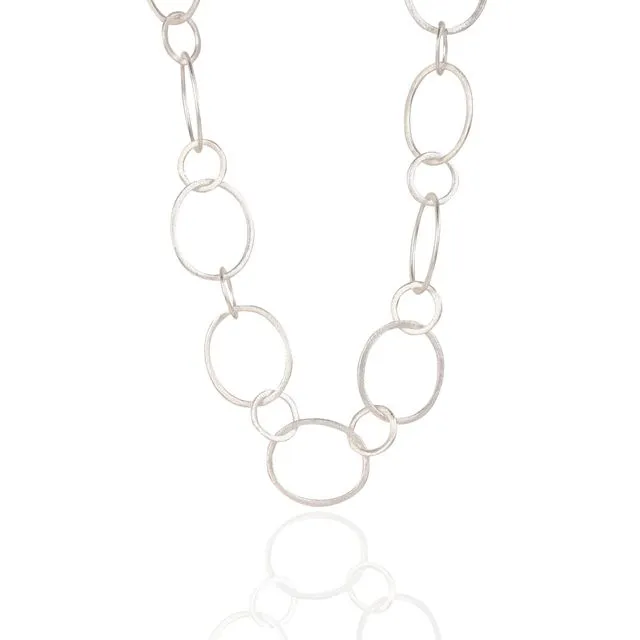 Circle Loop Chain Silver