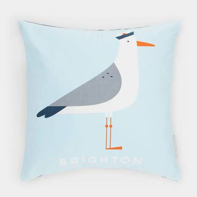 Brighton Seagull Cushion