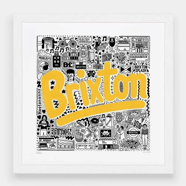 Brixton Hometown Print Art Print