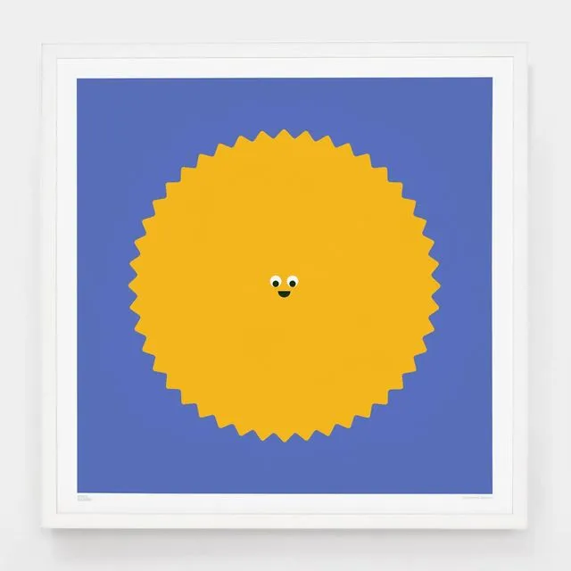 Happy Sun Art Print