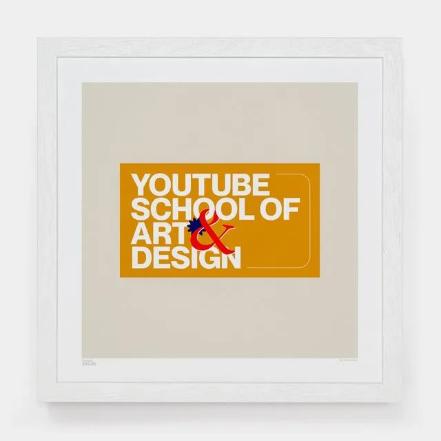 YouTube School Art Print
