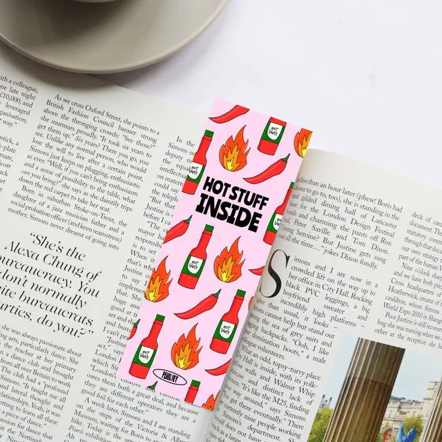 Hot Stuff Bookmark