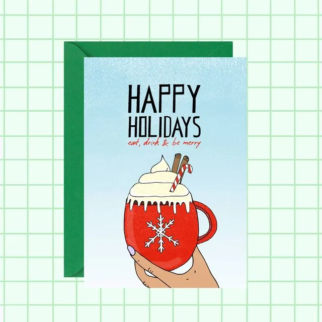 Happy Holiday Cheers Card