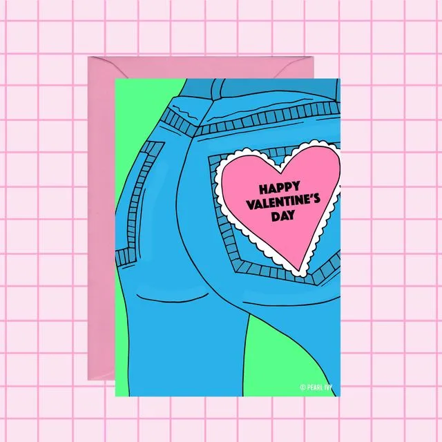 In Those Jeans Valentine's Card