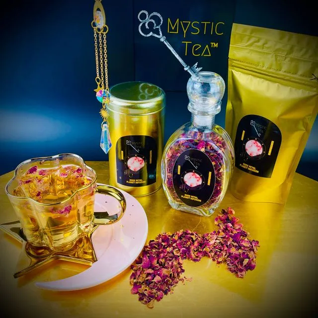 Mystic Tea Rose Petal Planet Infusion Organic Tea