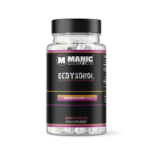 Manic Muscle Labs Ecdysdrol 500mg 90 Vegan Capsules