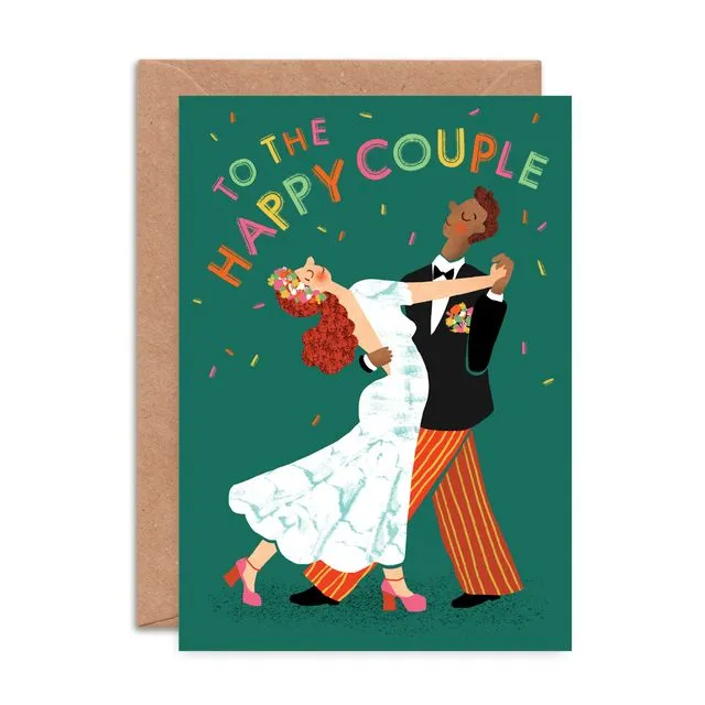 The Happy Couple (FM) Greeting Card
