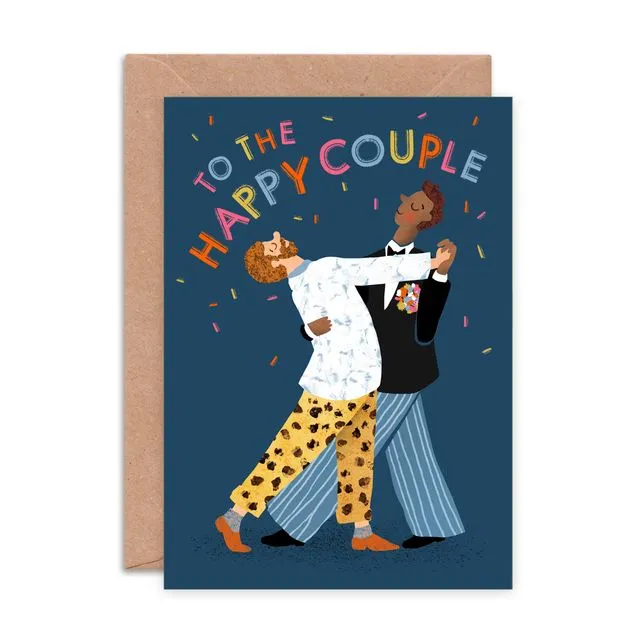 The Happy Couple (MM) Greeting Card