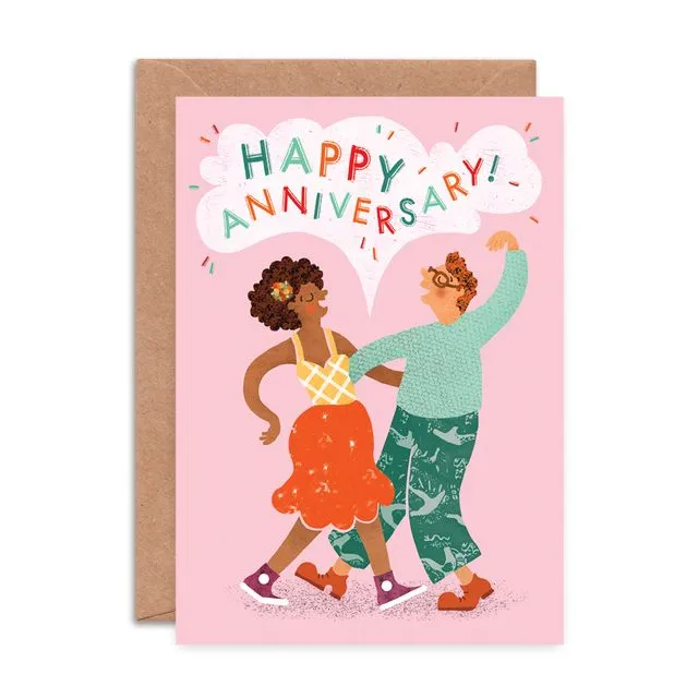 Anniversary Dance Greeting Card