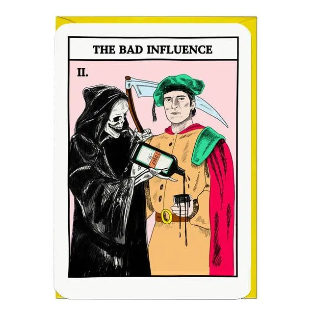 BAD INFLUENCE TAROT Card Pack of 6