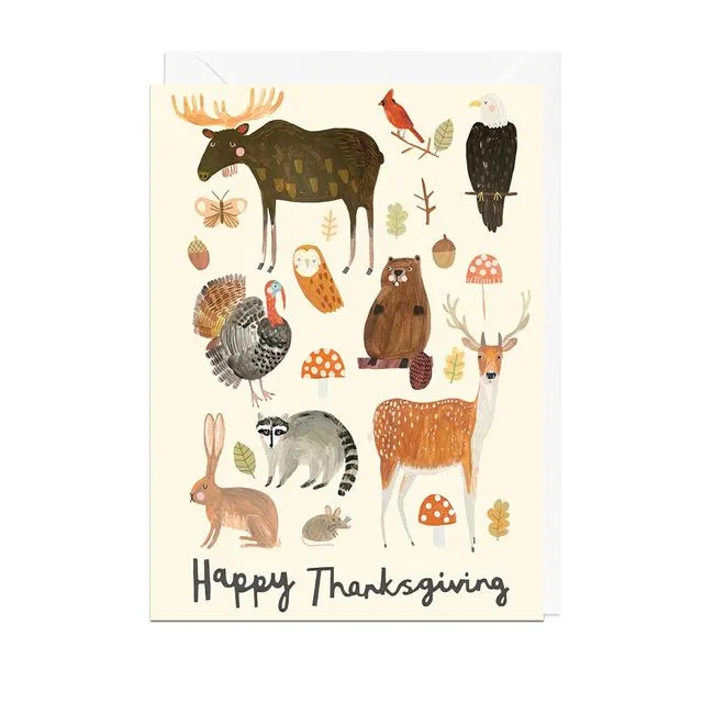 HAPPY THANKSGIVING Card