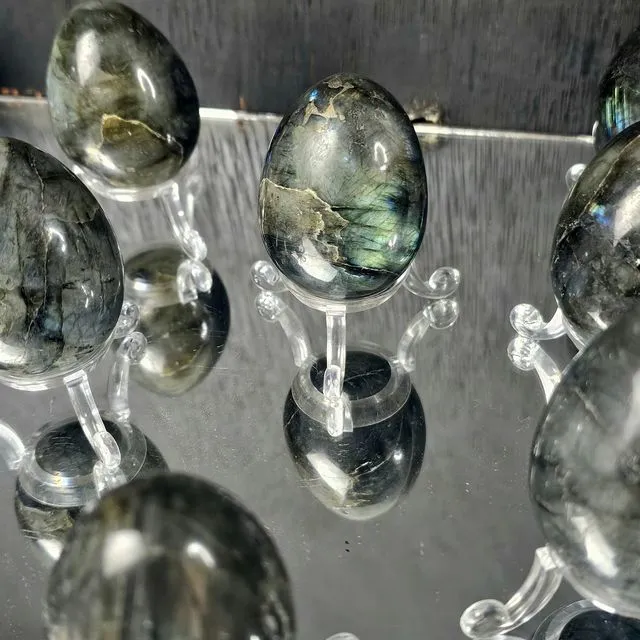 Small Labradorite Crystal Eggs