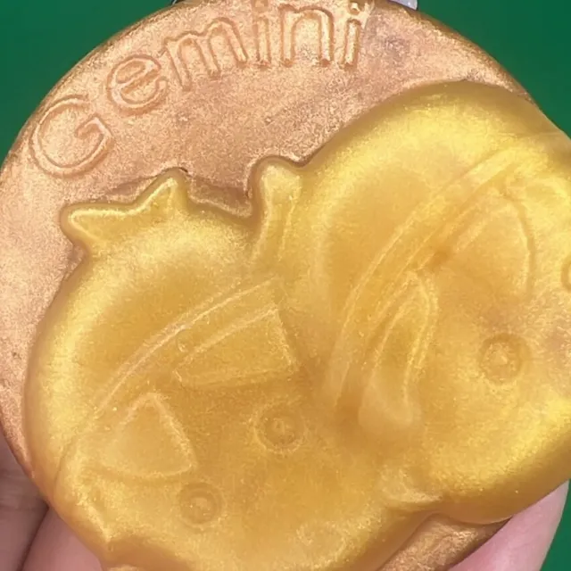 Gemini Soap, Crystal Inside Soap, Gemstone Soap