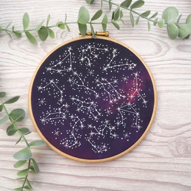 Astrology Horoscope Embroidery Craft DIY Kit