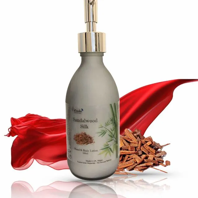 Sandalwood Silk Hand and Body Lotion - 300ml Bottle