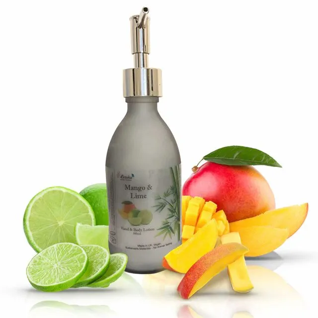Mango and Lime Hand and Body Lotion - 300ml Bottle