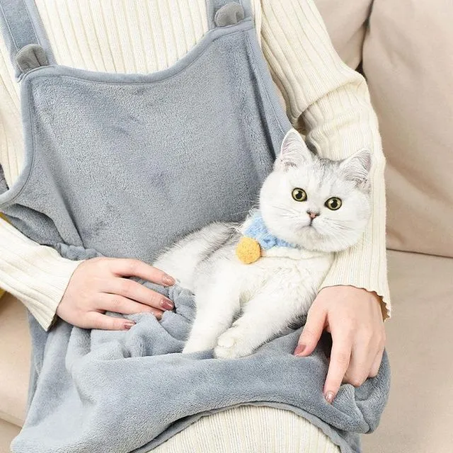 Warm Cozy Sling Carrier for lovable pets on Outdoor hanging out