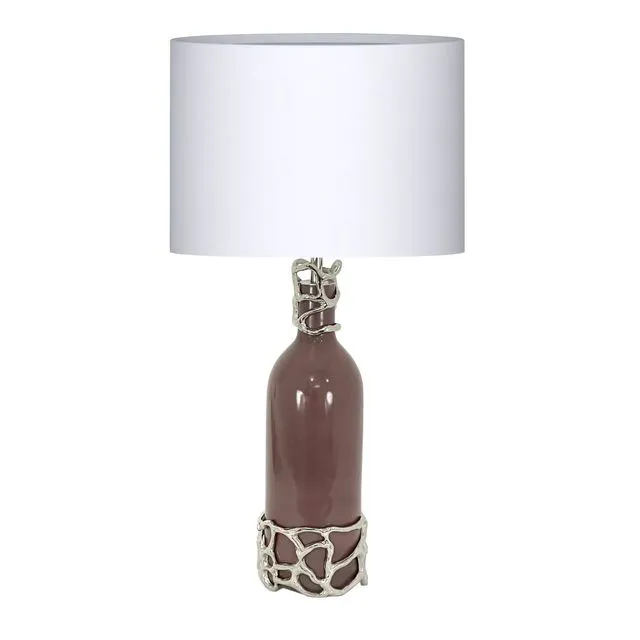 Light Amethyst Table Lamp