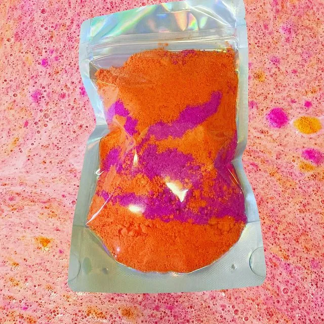 Pink grapefruit bath dust 120g