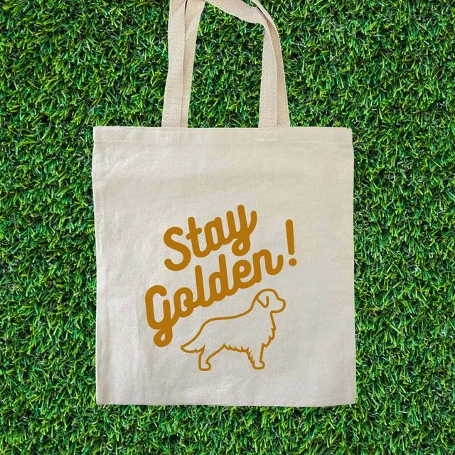 Stay Golden Tote Bag