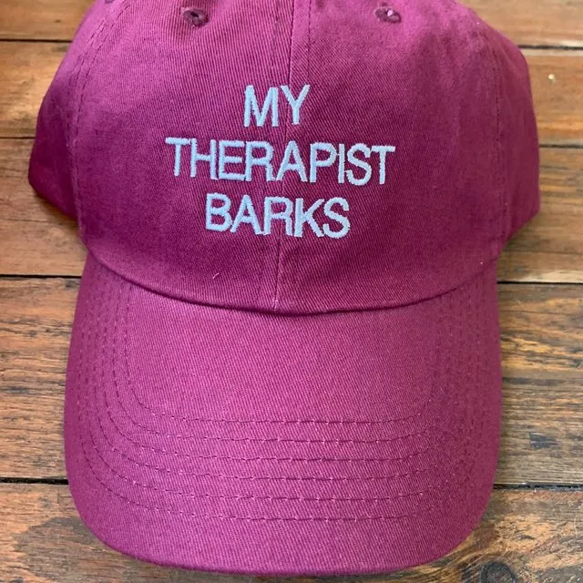 My Therapist Barks Hat
