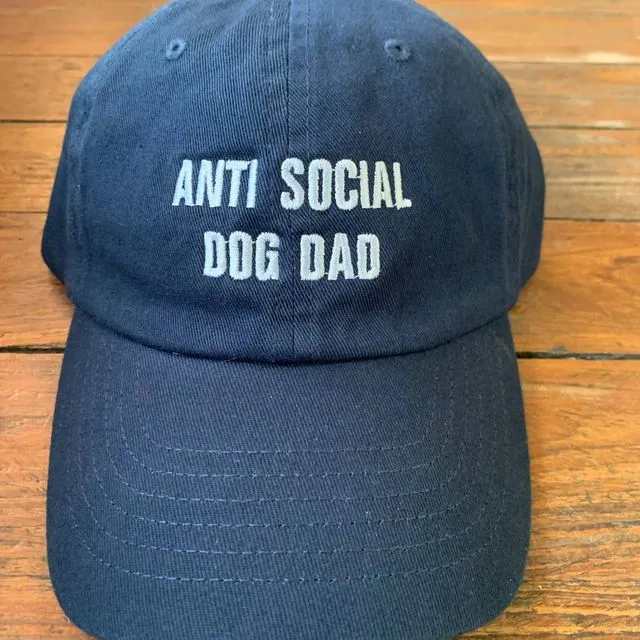 Anti Social Dog Dad Hat