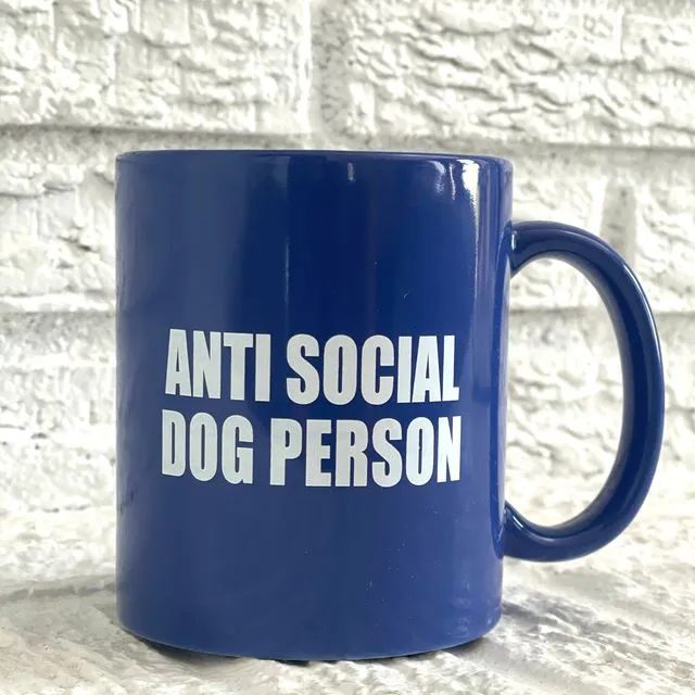 Anti Social Dog Person Coffee Mug