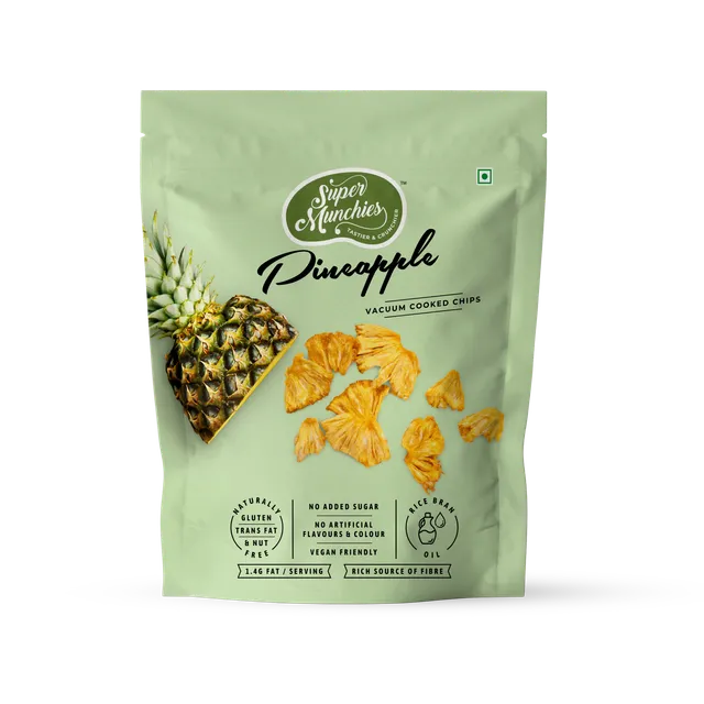 Vacuum Cooked Pineapple Chips 50g