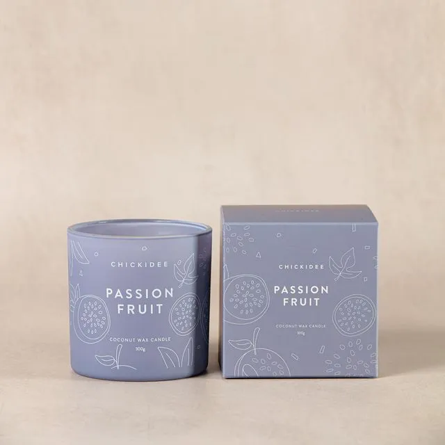 Passion Fruit Scented Eco Candle