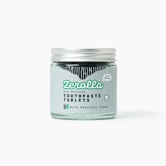 Zerolla Eco Natural Toothpaste Tablets - Wild Thyme