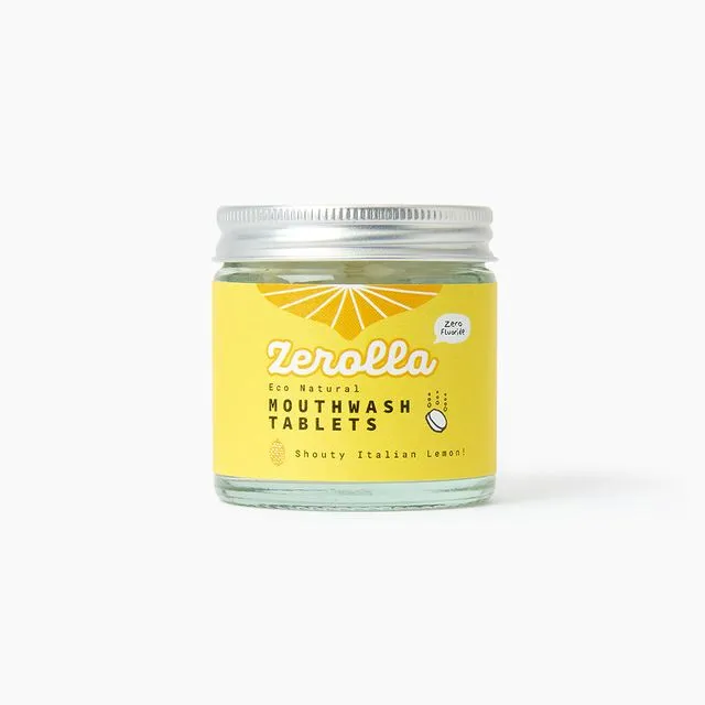 Zerolla Eco Natural Mouthwash Tablets - Italian Lemon