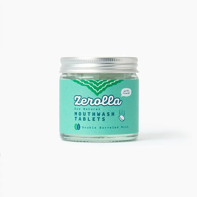 Zerolla Eco Natural Mouthwash Tablets - Double Mint