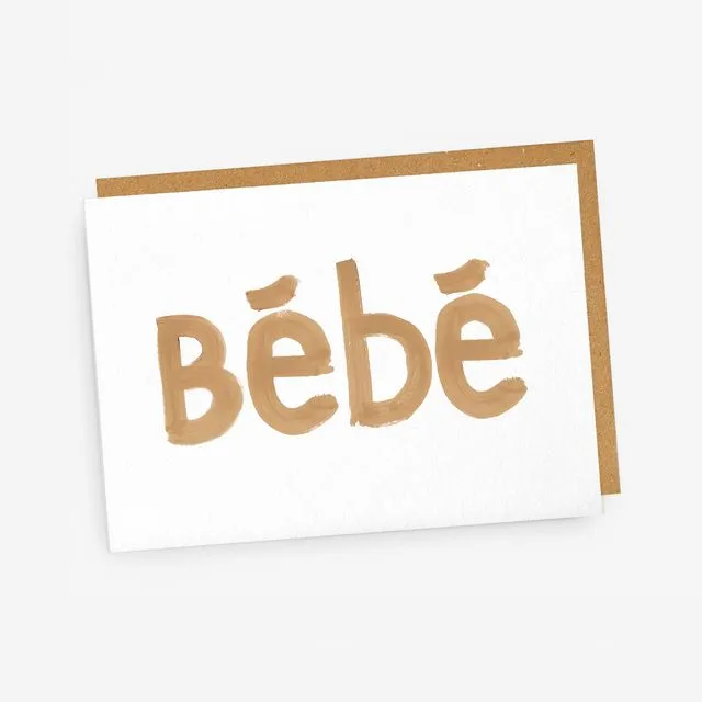 Bebe New Baby Card