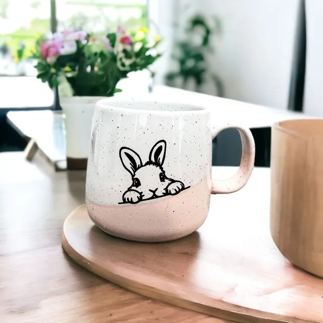 Easter Bunny Coffee Mugs, Cute Ceramic Mug Easter Home Decor