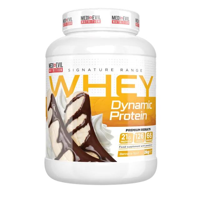 Medi-Evil Nutrition Whey Dynamic Protein Powder 2kg - Banana Split