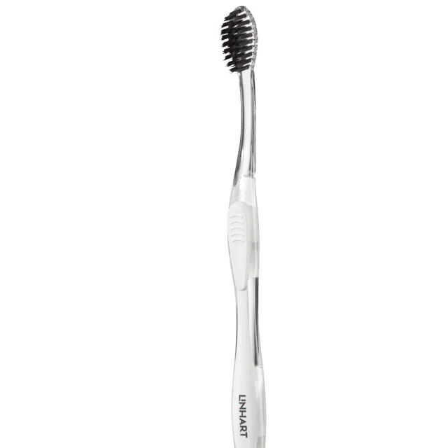 Nano-Silver Toothbrush (White Handle/Black Bristles)
